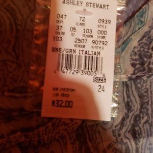 Paisley dress blouse